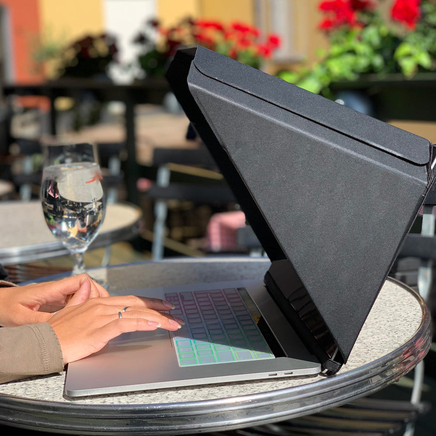 Philbert’s Patented Screen Shade for Laptops and Tablets