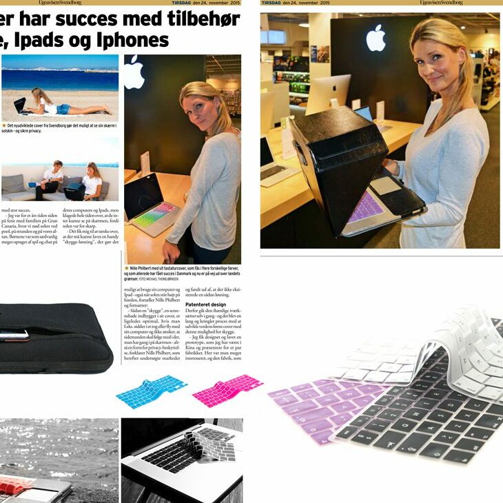 Philbert is experiencing great success with keyboard covers