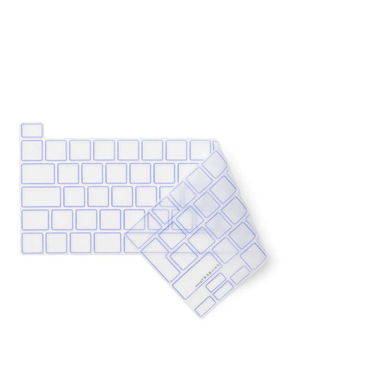 Transparent/Purple European Keyboard Cover - MacBook Pro 13”/16" Touch Bar 2019/2022
