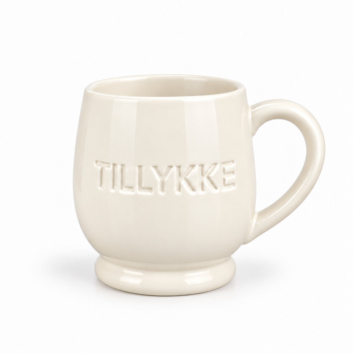 Fødselsdagskop med hank – TILLYKKE