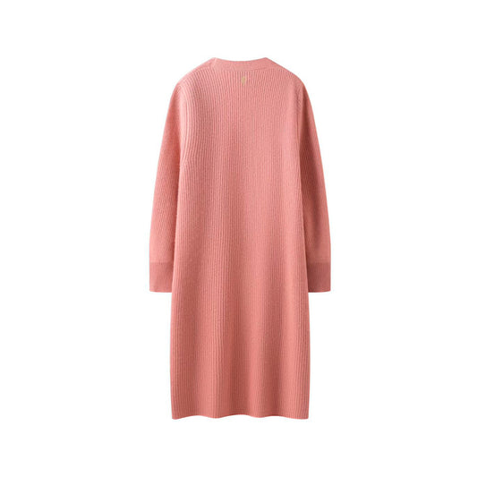 Philbert Long Cardigan - Rose