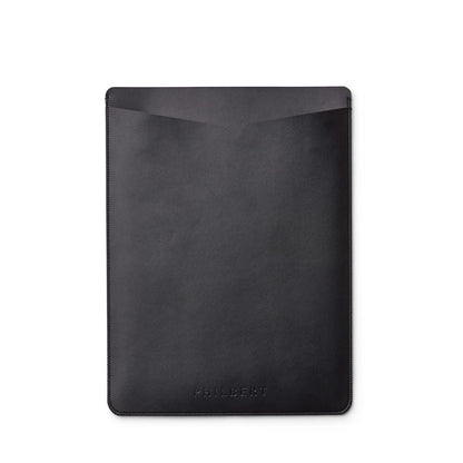 Black Ultra-Slim - Vegan Leather Sleeve - Incl. Strap