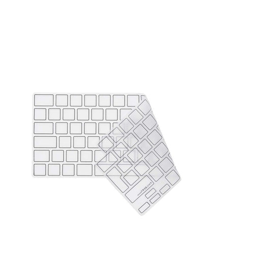 Transparent/Black European Keyboard Cover - MacBook Air 13"/15″ 2022-25 & MacBook Pro 14"/16" 2021/24
