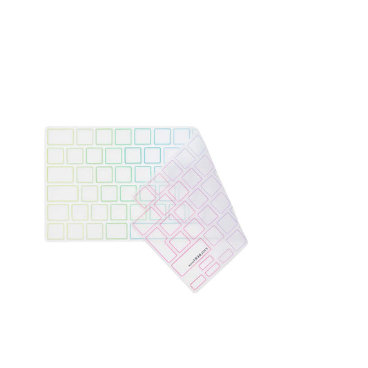 Transparent/Rainbow European Keyboard Cover - MacBook Air 13"/15″ & MacBook Pro 14"/16" 2021-26