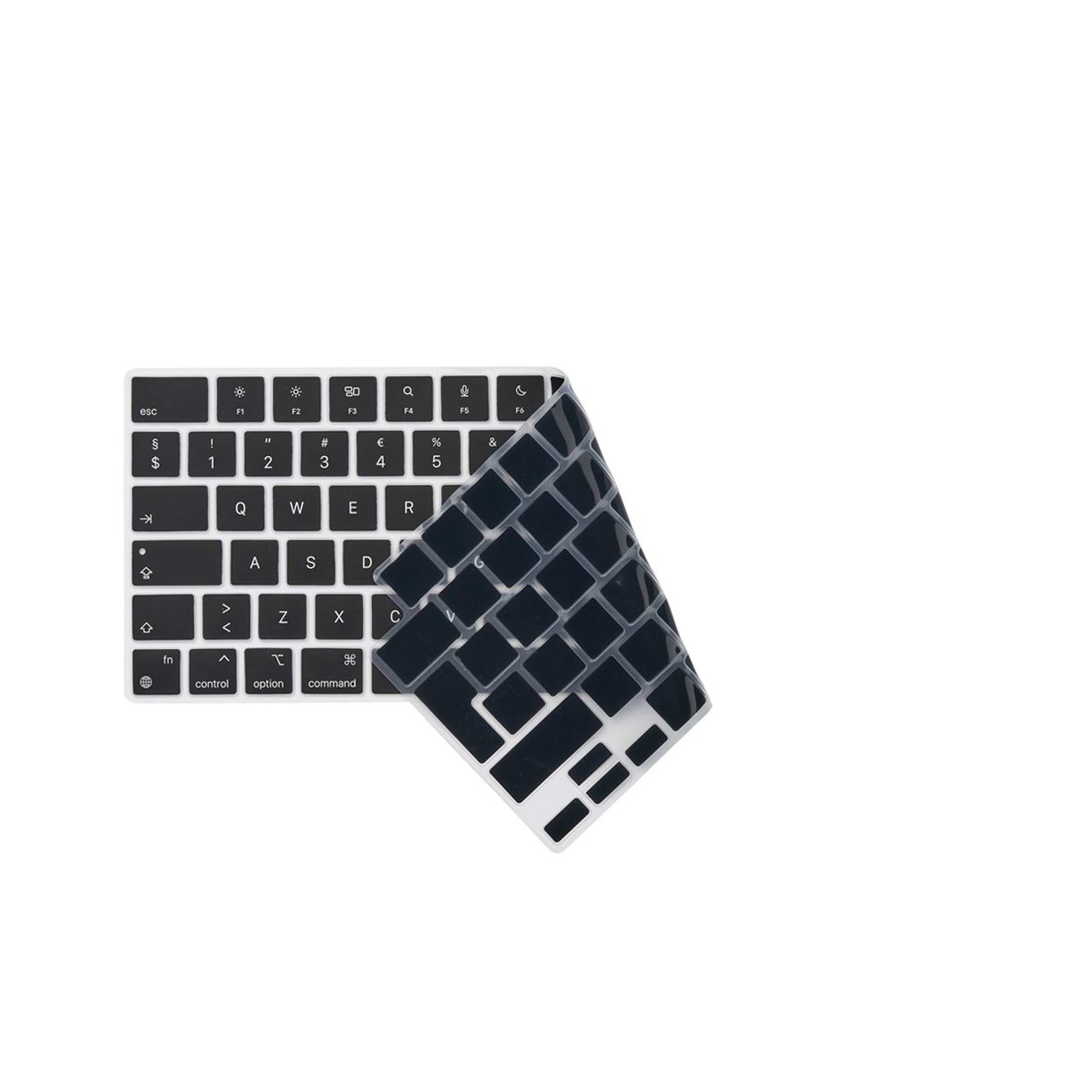 Black Scandinavian keyboard cover - MacBook Air 13"/15″ & MacBook Pro 14"/16" 2021/26