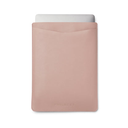 Pink Ultra-Slim - Vegan Leather Sleeve - Incl. Strap