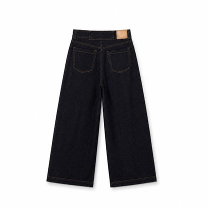 Baggy Barrel Jeans – Sort Denim