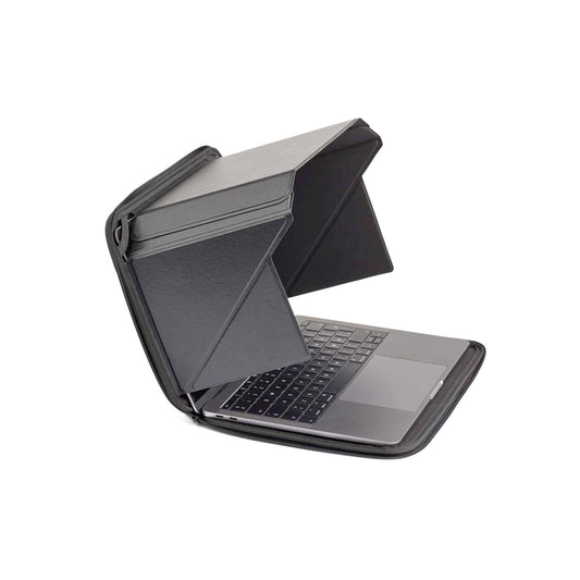 Black 4-in-1 Laptop Screen Shade - Sleeve with built-in hood sunshade | Universal | Model Bali