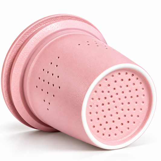 PHILBERT Tea cup with infuser and lid – Pink