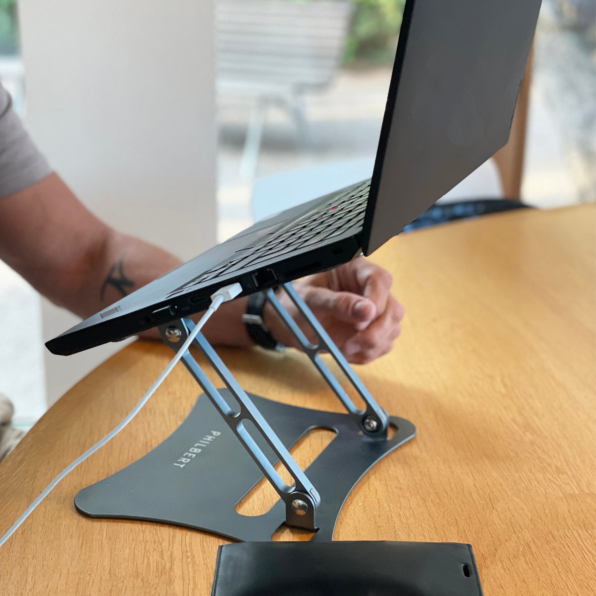 Laptop / Tablet Stand for Sofa, Bed and Desktop | Universal - Space Gray