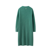 Philbert Long Cardigan - Dusty Green