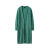 Philbert Long Cardigan - Dusty Green