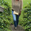 5 in 1 Phone Bag made of genuine leather - Gold