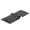 Sort dansk tastaturcover - MacBook Air 13" 2018/19