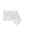 Transparent/Black European Keyboard Cover - MacBook Air 13” 2020