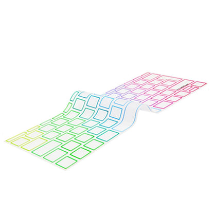 Transparent/Rainbow European Keyboard Cover – MacBook Pro 13” & 12" 2015-2019