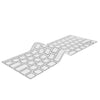 Transparent/sort Europæisk Tastaturcover – MacBook Pro 13” og 12" 2015-2019