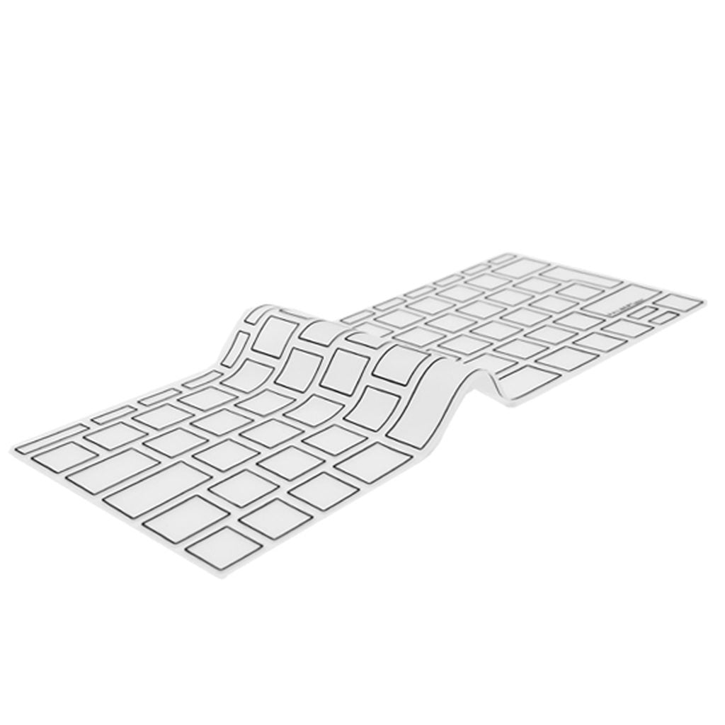 Transparent/sort Europæisk Tastaturcover – MacBook Pro 13” og 12" 2015-2019