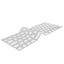 Transparent/black European Keyboard Cover – MacBook Pro 13” og 12" 2015-2019