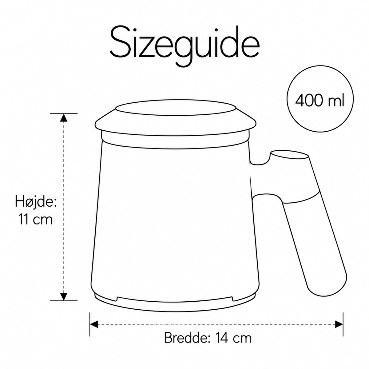 Størrelsesguide