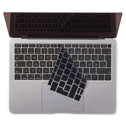 Sort dansk tastaturcover - MacBook Air 13" 2018/19