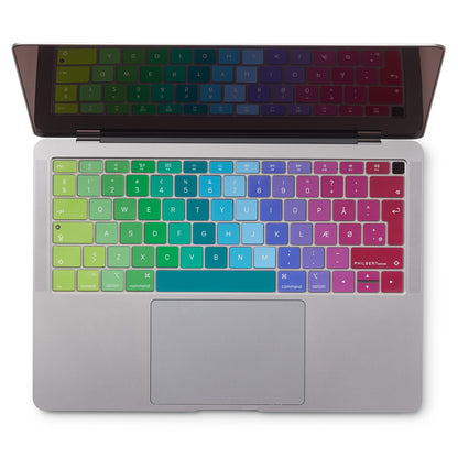 Regnbue tastaturcover - MacBook Air 13" 2018/19