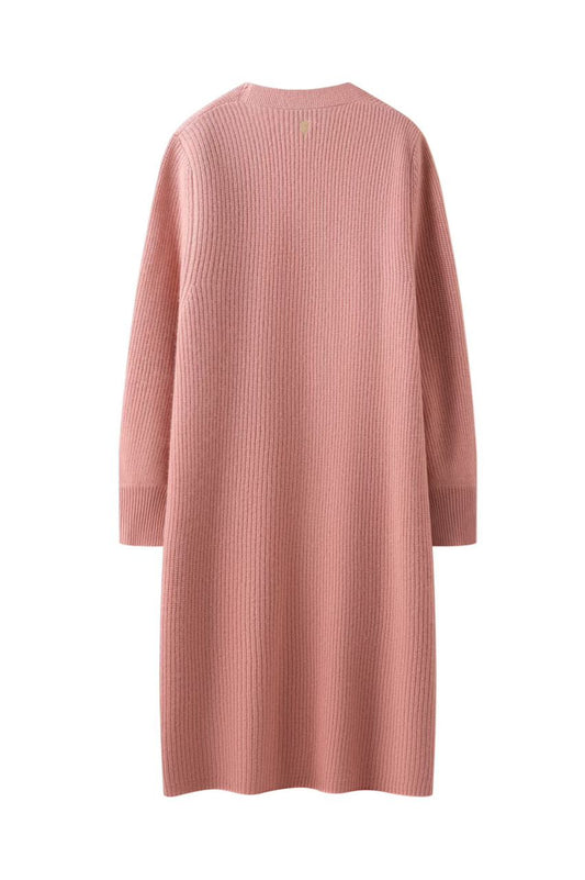 Philbert Long Cardigan - Rose