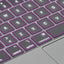 Transparent/Pink European Keyboard Cover - MacBook Air 13” 2020