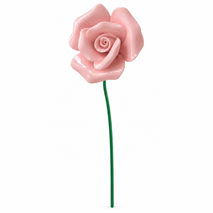 Ceramic Rose – A Flower That Lasts - Pink
