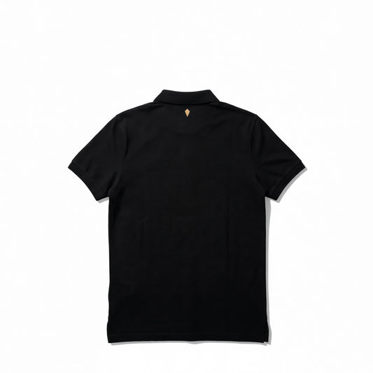 Polo T-shirt - Beige logo