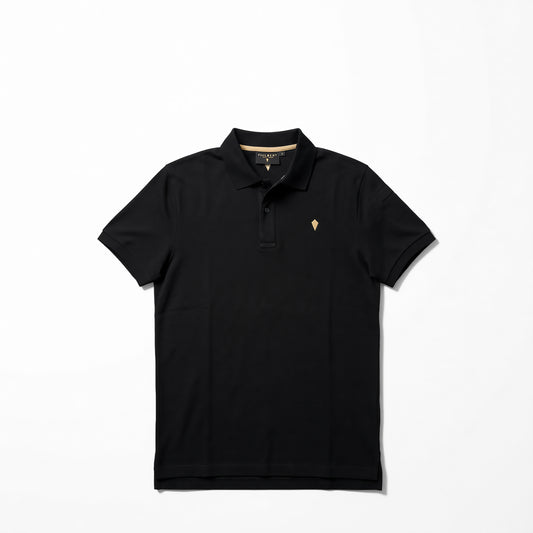 Polo T-shirt - Beige logo