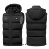 Opvarmet vest Ekskl. powerbank | Unisex | Sort | Model St. Anton