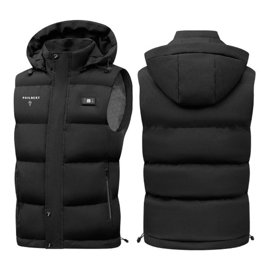 Varmevest | Unisex | Sort | Model St. Anton