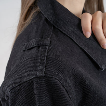 Denim Jacket – Festival Jacket with Solar Panel