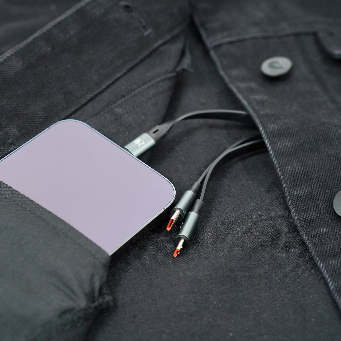 Denim Jacket – Festival Jacket with Solar Panel