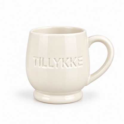 Fødselsdagskop med hank – TILLYKKE