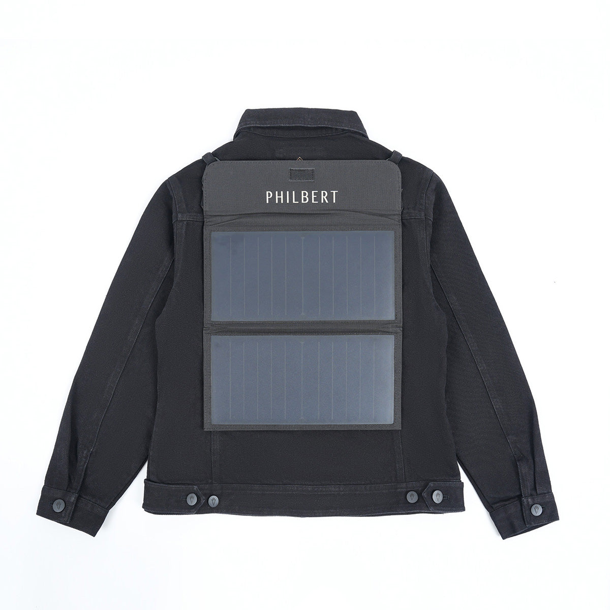 Denim Jacket – Festival Jacket with Solar Panel