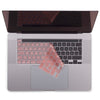 Lyserødt skandinavisk tastaturcover - MacBook Pro 13"/16" Touch Bar 2019/2022