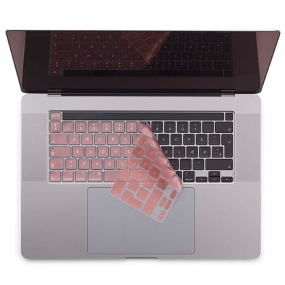 Lyserødt skandinavisk tastaturcover - MacBook Pro 13"/16" Touch Bar 2019/2022