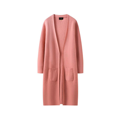 Philbert Long Cardigan - Rose