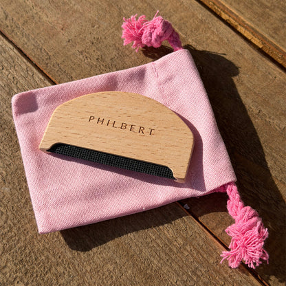 Philbert Long Cardigan - Rose