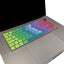 Rainbow Scandinavian keyboard cover -  MacBook Air 13"/15″ 2022-25 & MacBook Pro 14"/16" 2021/24