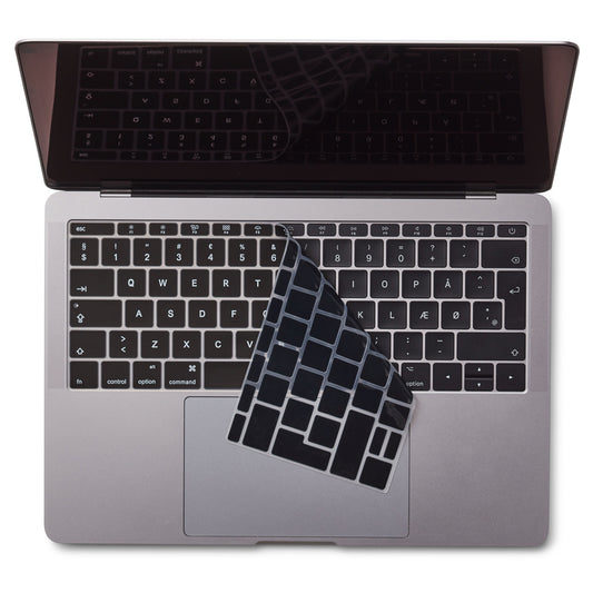 Black Scandinavian Keyboard Cover – MacBook Pro 13” & 12" 2015-2019