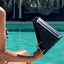 Sort 4 i 1 - Tablet Screen Shade - Lux cover med indbygget solskærm  | Universal | Model Lima