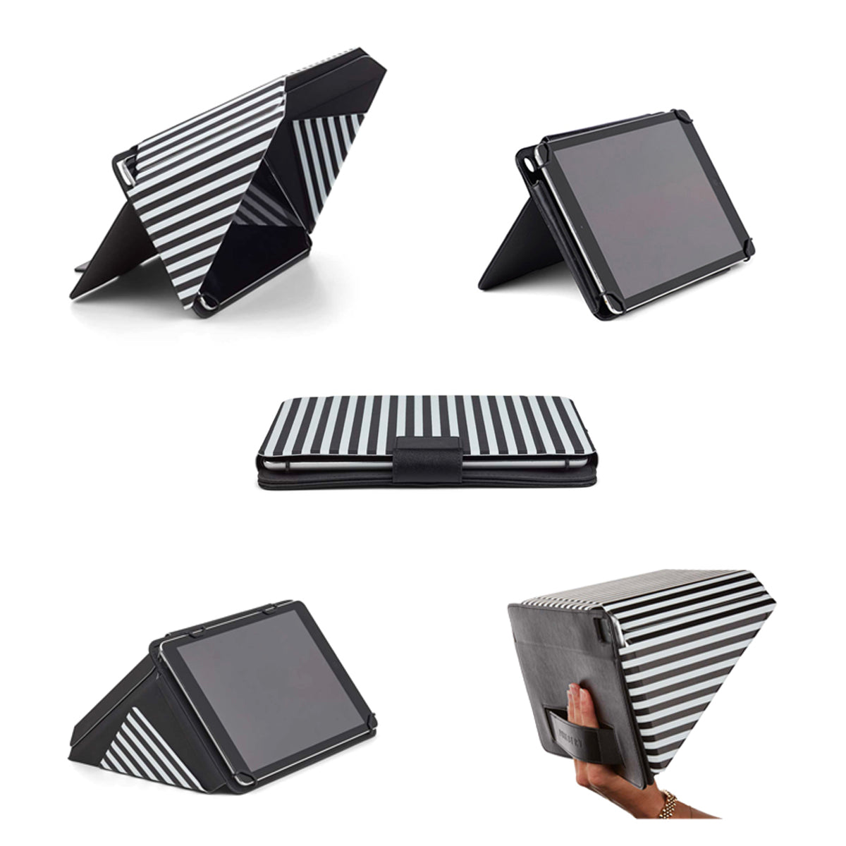 Striped 4 in 1 - Tablet Screen Shade - Lux cover with built-in sun hood | Universal | Model Lima