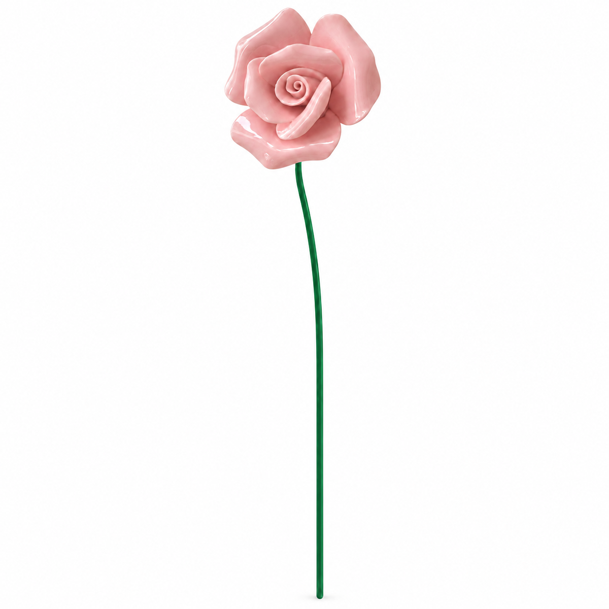 HANDMADE CERAMIC ROSE – PINK